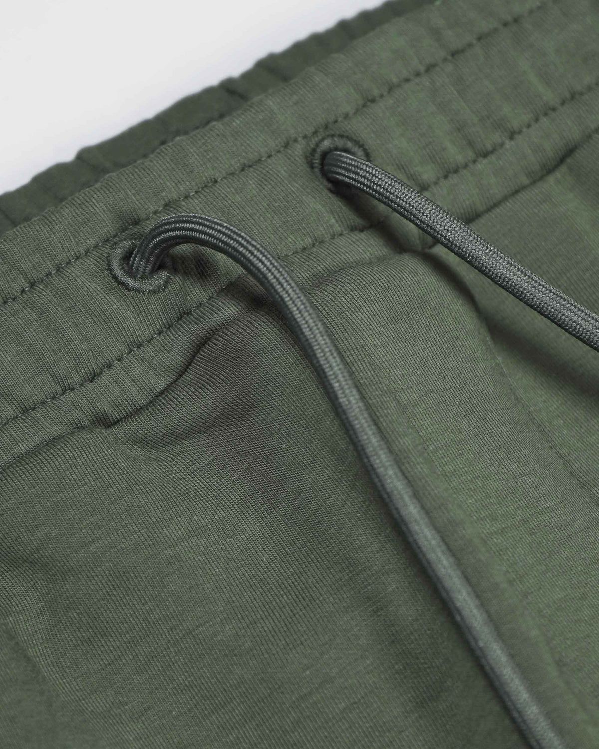Boss Stretch-Cotton Logo Tracksuit Bottom - Green