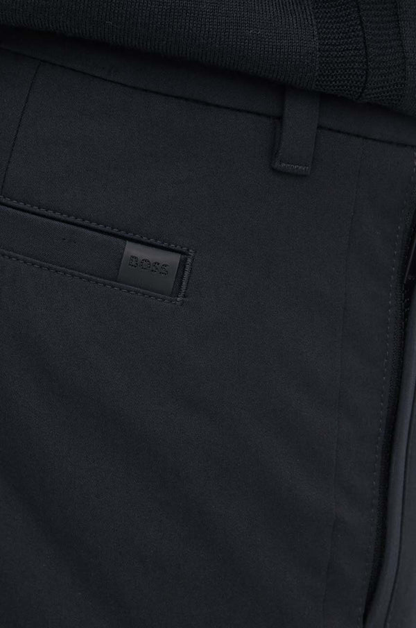 Boss Stretch Cargo Trousers - Black