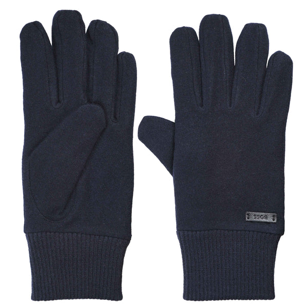 Boss 'Kalsper' Wool Mix Gloves - Blue