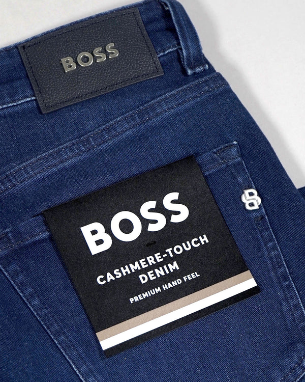 Boss Delaware Slim Fit Jeans - Navy