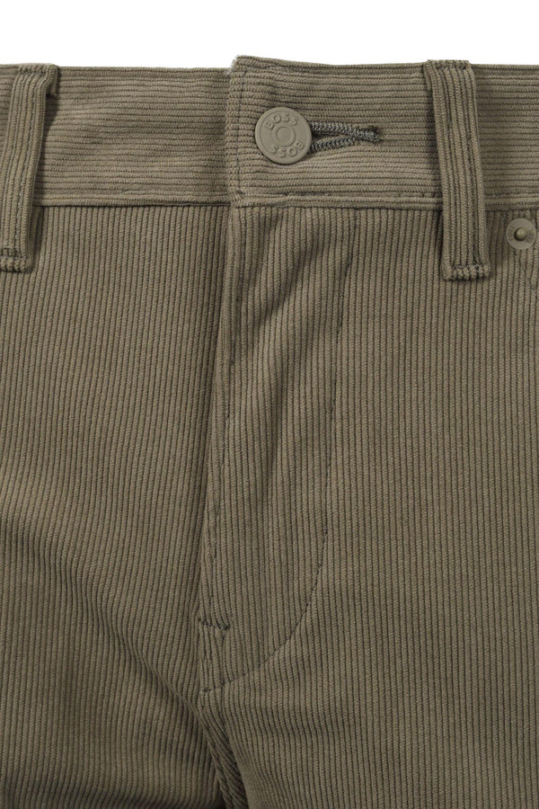 Boss Delaware Corduroy Trousers - Brown