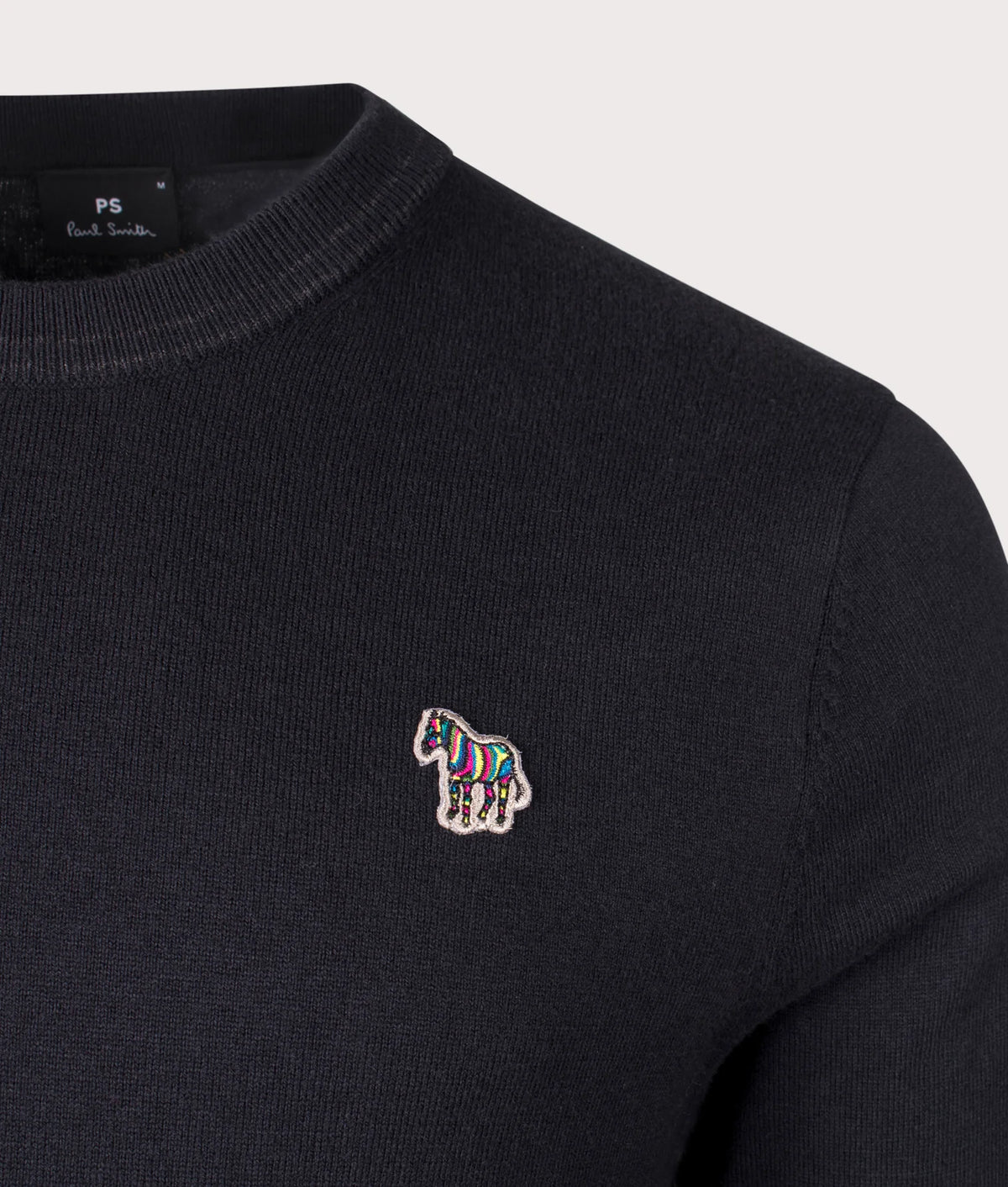 Paul Smith Zebra Badge Sweater - Navy Blue