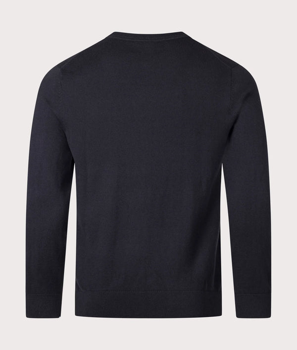 Paul Smith Zebra Badge Sweater - Navy Blue