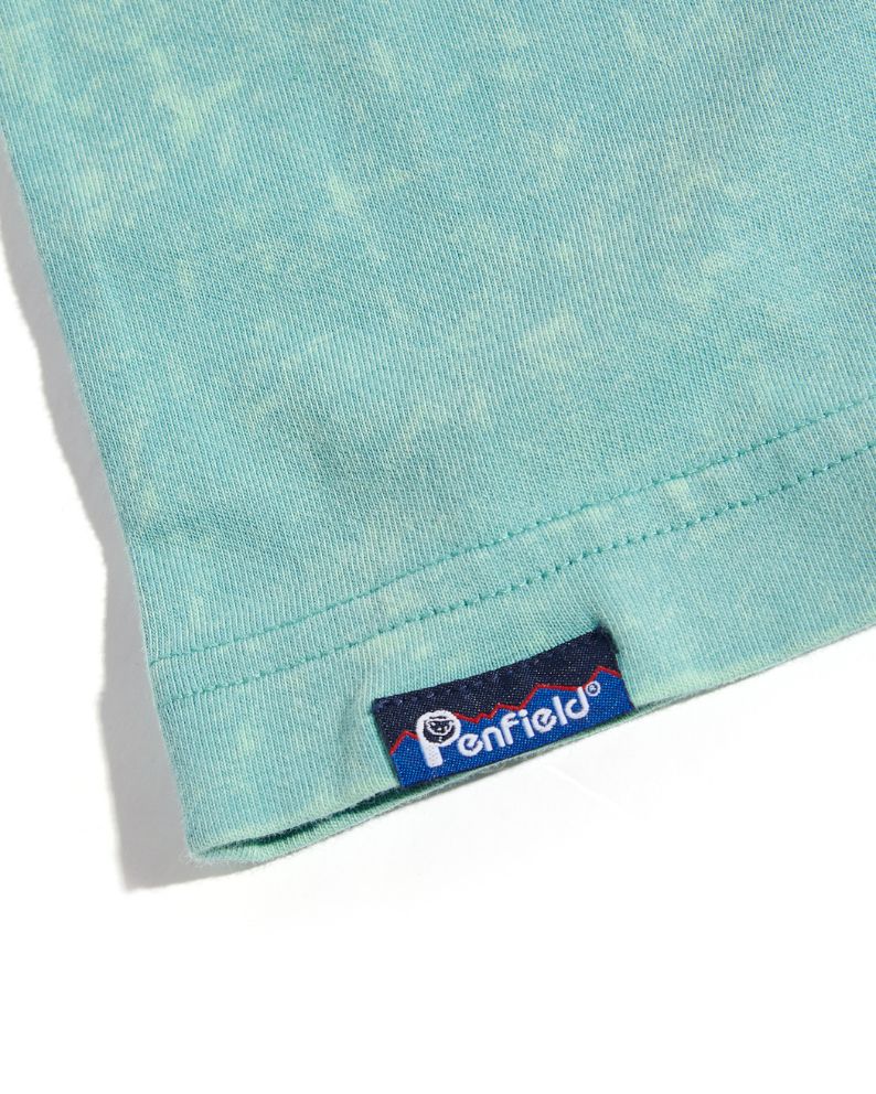 Penfield Whale Scene Back Graphic T-Shirt - Blue