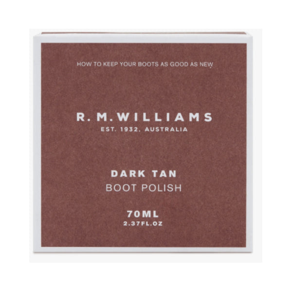 R.M. Williams Stockmans Boot Polish - Dark Tan