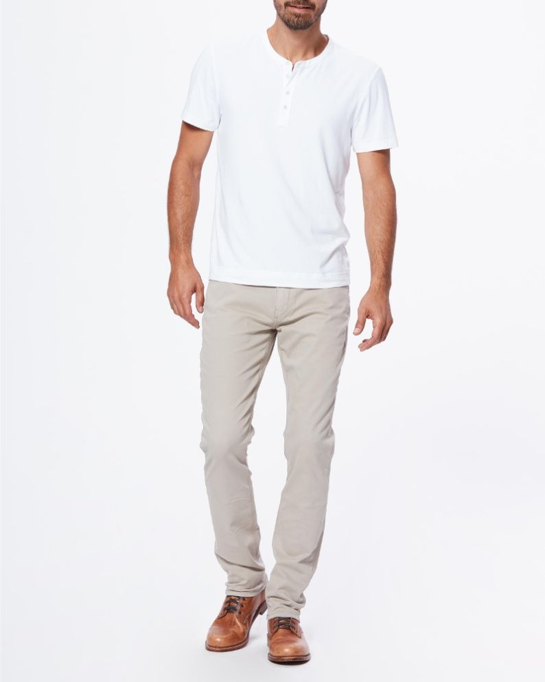 Paige Federal Clean Khaki Jeans