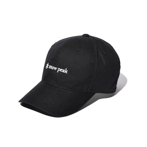 Snow Peak Logo Cap - Black