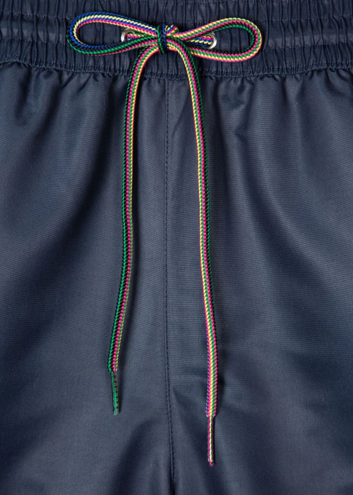 Paul Smith Logo Swim Trunks - Blue