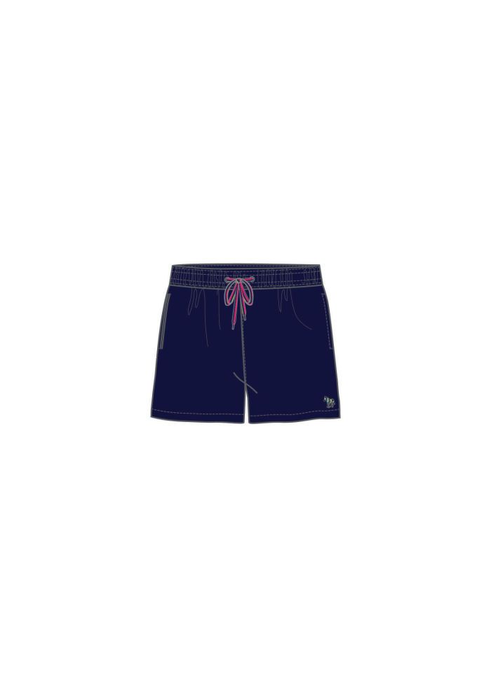 Paul Smith Zebra Logo Swim Shorts – Blue