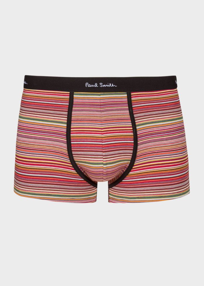 Paul Smith 3 Pack Mixed Stripe Boxer Briefs - Black Multi