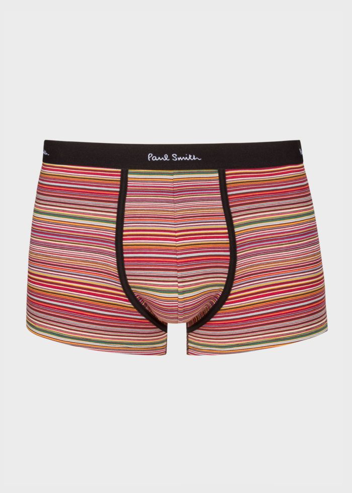 Paul Smith 3 Pack Mixed Stripe Boxer Briefs - Black Multi