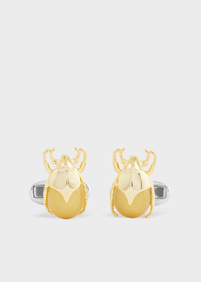 Paul Smith Beetle Cufflinks - Metallic
