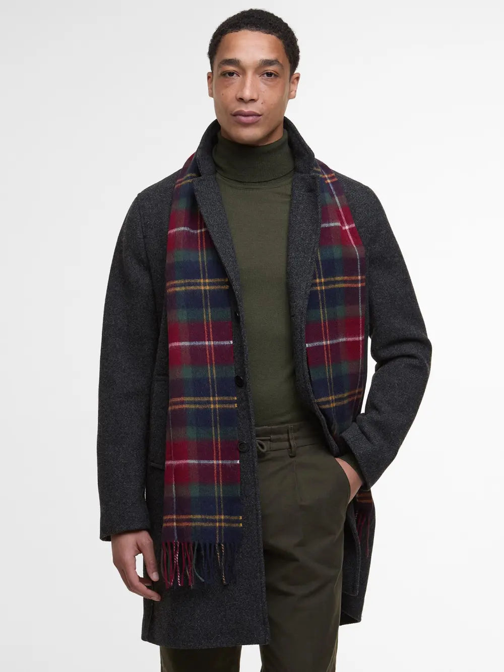 Barbour Tartan Scarf - Winterberry