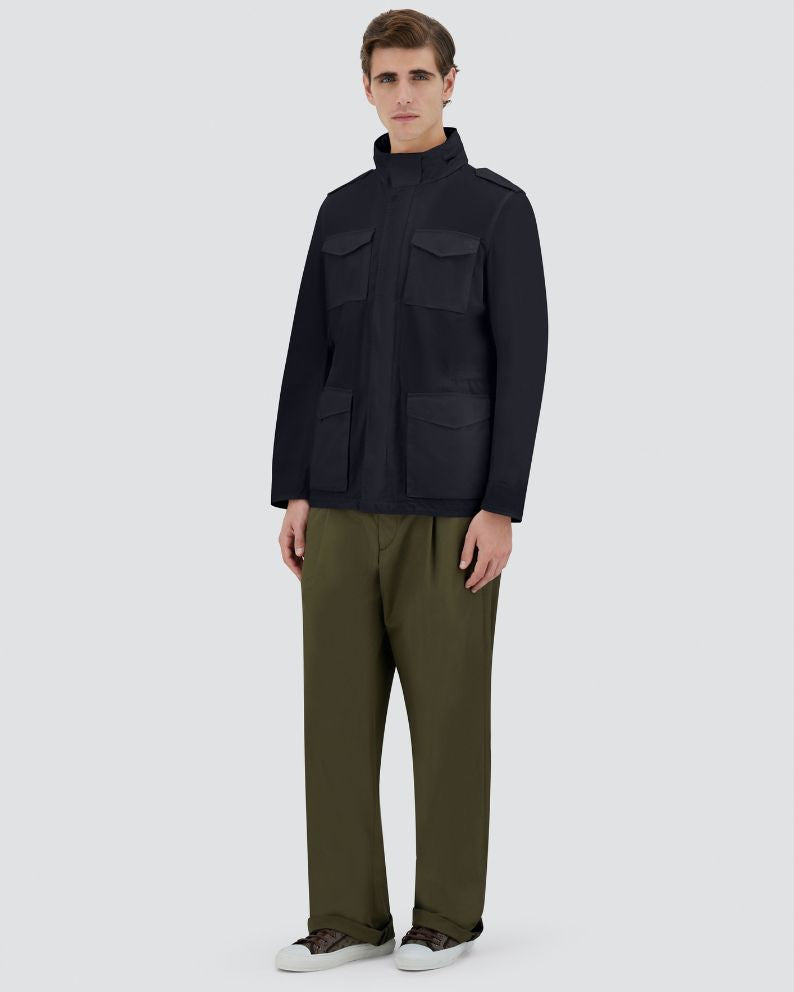 Herno Field Jacket TIGRI - Navy Blue