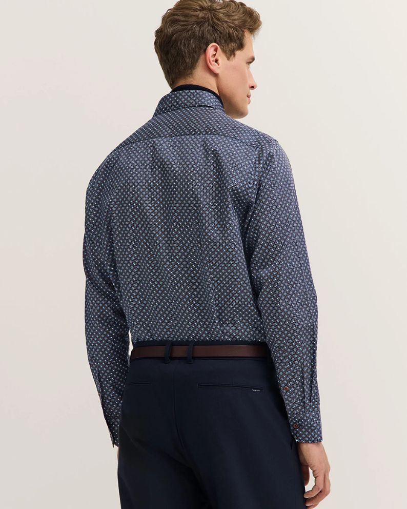 Bugatti Casual Shirt - Navy Bugatti Casual Shirt - Navy