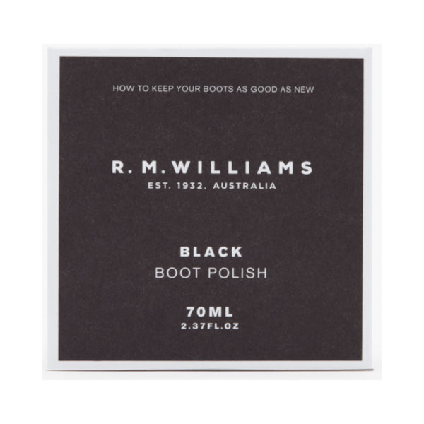 R.M. Williams Stockmans Boot Polish - Black