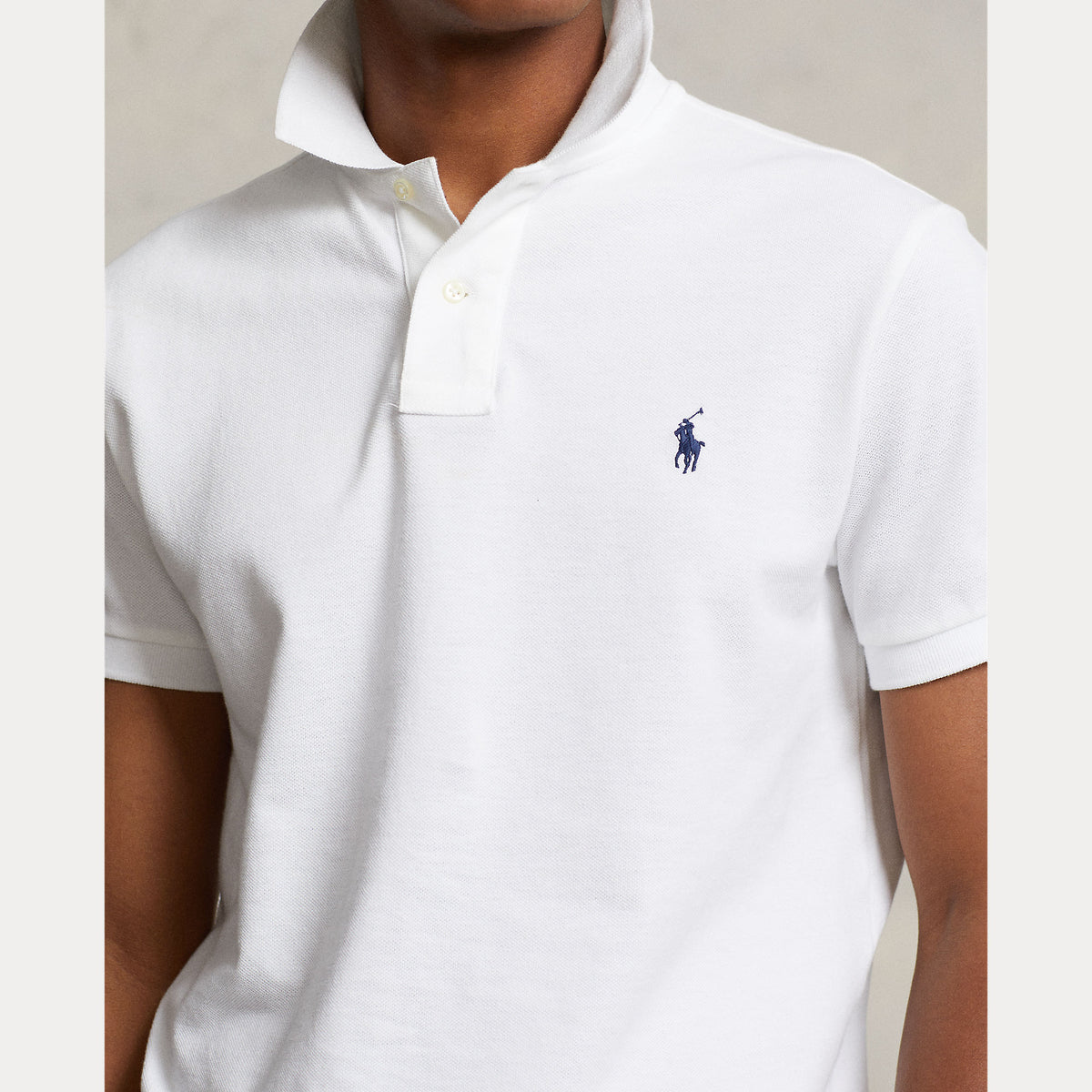 Polo Ralph Lauren Iconic Mesh Polo Shirt - White