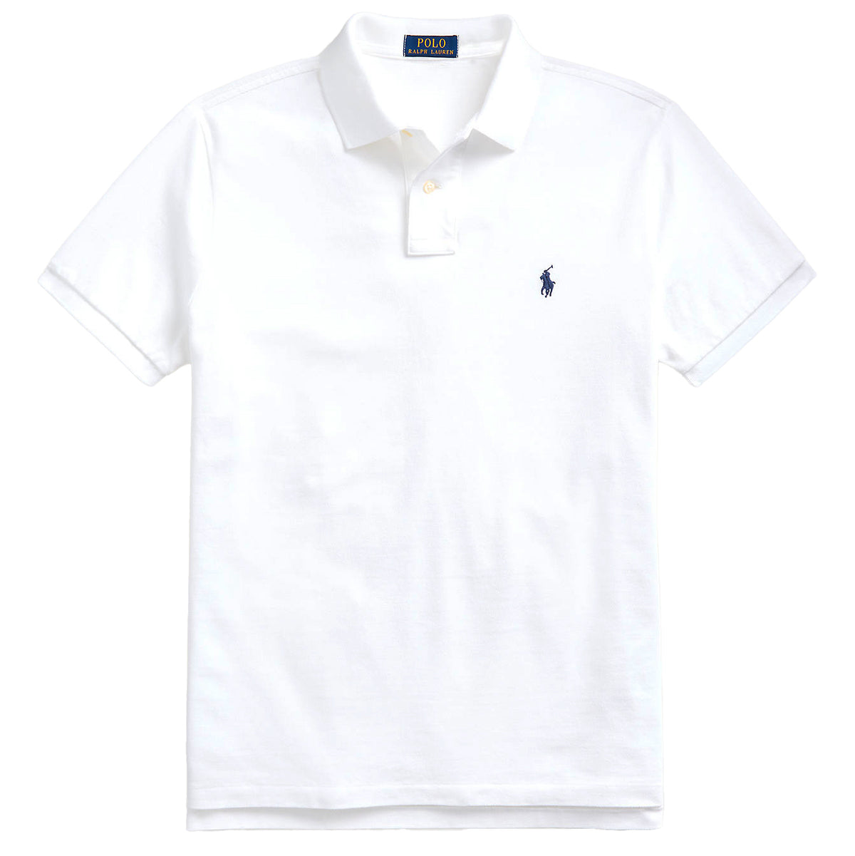 Polo Ralph Lauren Iconic Mesh Polo Shirt - White