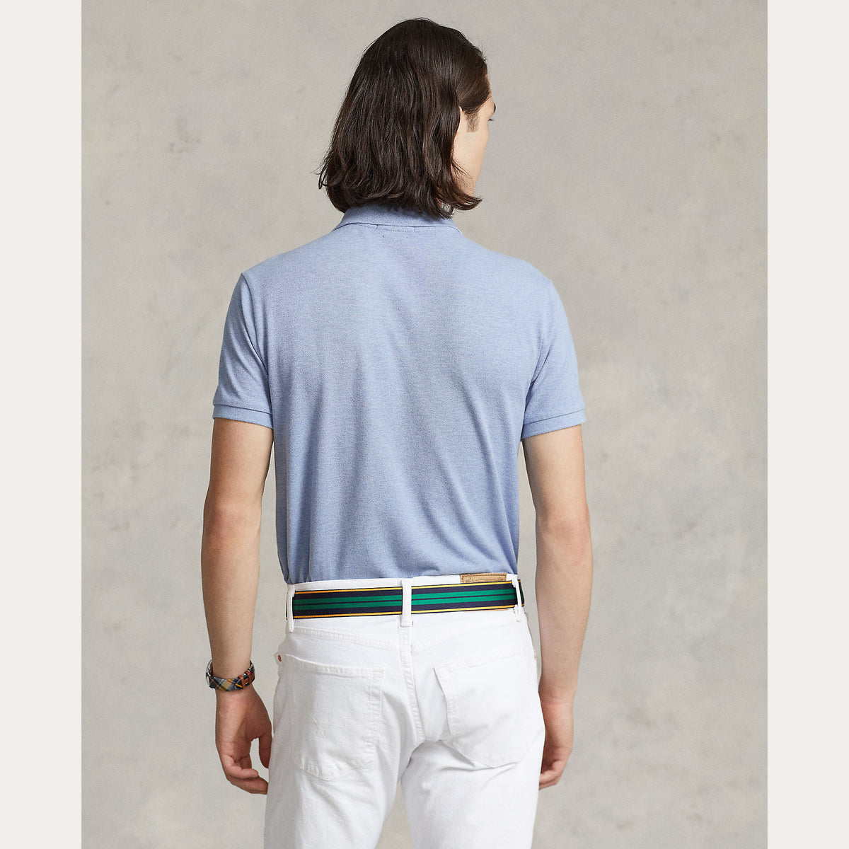 Polo Ralph Lauren Iconic Mesh Polo Shirt - Blue