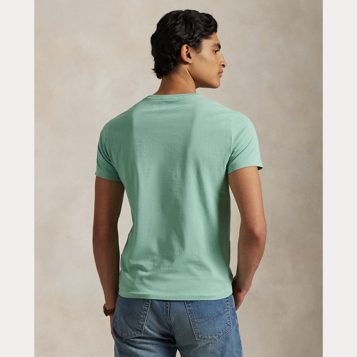 Polo Ralph Lauren Custom Slim Fit Jersey Crewneck T-Shirt - Green