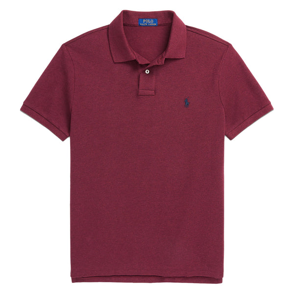 Polo Ralph Lauren Custom Slim Fit Mesh Polo Shirt - Red