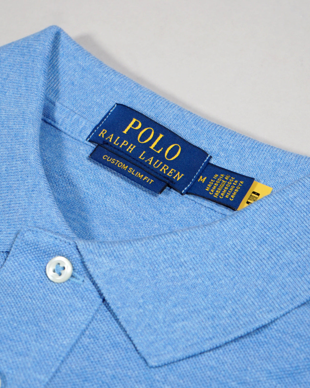 Polo Ralph Lauren Iconic Mesh Polo - Blue