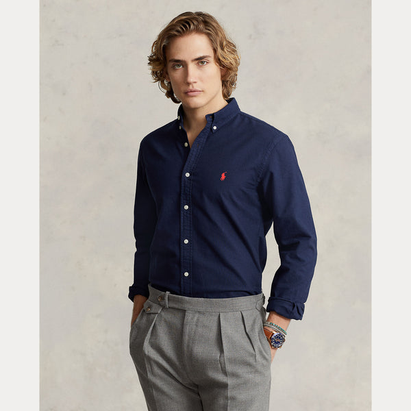 Polo Ralph Lauren Slim Fit Oxford Shirt - Navy