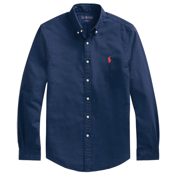 Polo Ralph Lauren Slim Fit Oxford Shirt - Navy