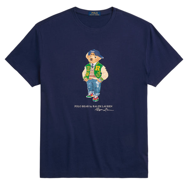 Polo Ralph Lauren Classic Fit Polo Bear Jersey T-Shirt - Navy