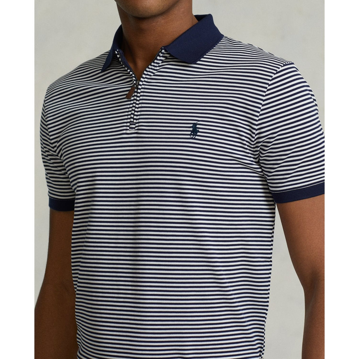 Striped polo outlet shirt ralph lauren