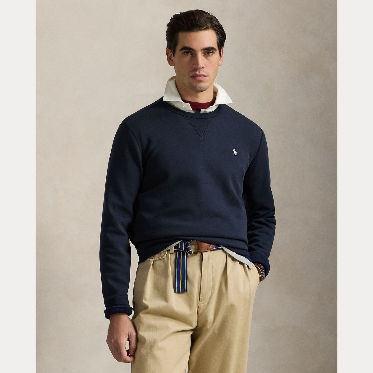 Polo Ralph Lauren Double Knit Sweatshirt - Navy