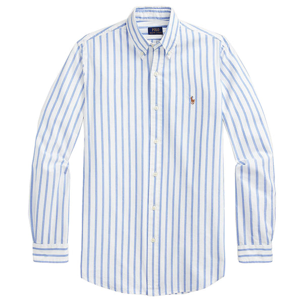 Polo Ralph Lauren Striped Sport Shirt - Blue