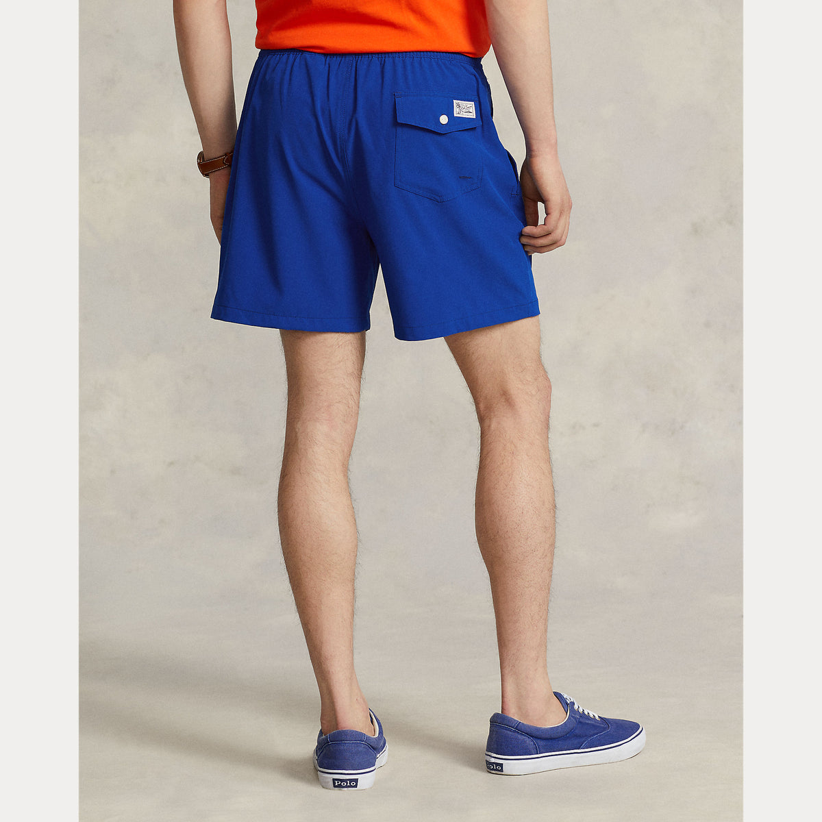 Polo Ralph Lauren 5.75-Inch Traveller Classic Swim Trunk - Blue
