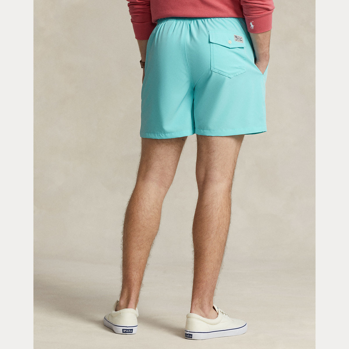 Polo Ralph Lauren 5.75-Inch Traveller Classic Swim Trunk - Blue