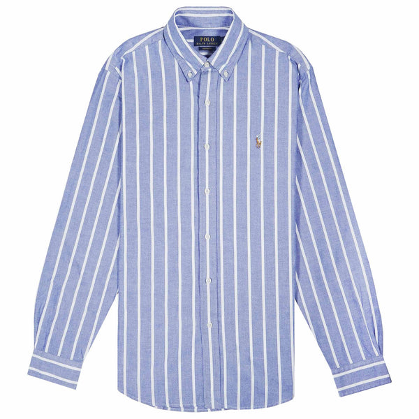 Polo Ralph Lauren Striped Sport Shirt - Blue