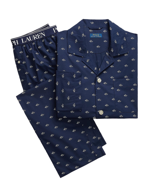Polo Ralph Lauren Motif Pyjama Set - Navy