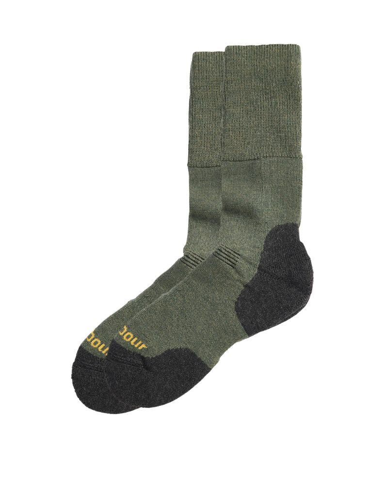 Barbour Cragg Boot Sock - Green