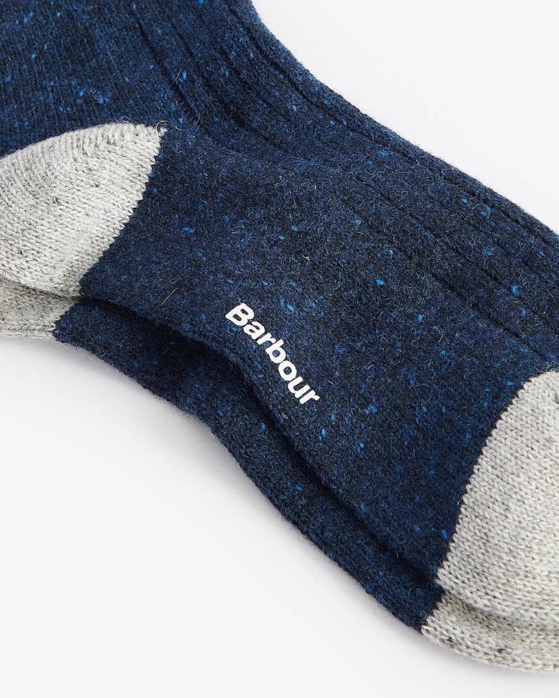 Barbour Houghton Sock - Navy