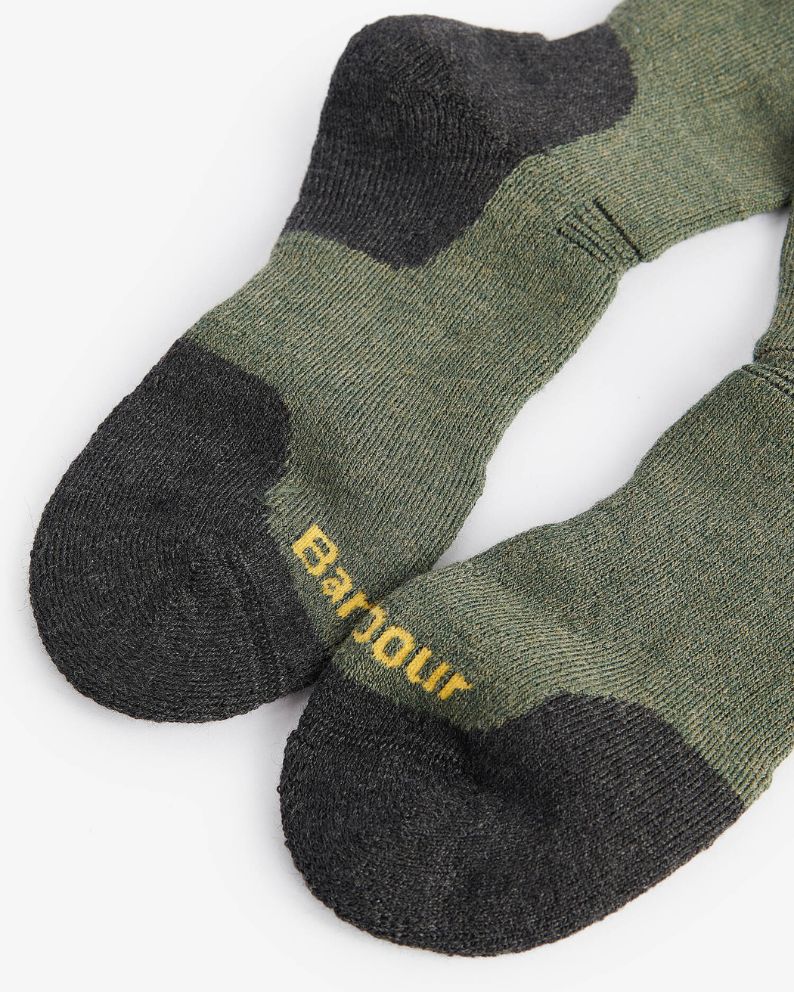 Barbour Cragg Boot Sock - Green