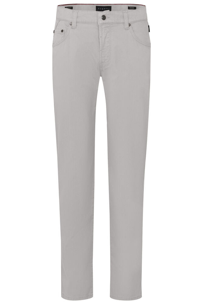 Bugatti Cotton Mix Casual Trousers - Grey