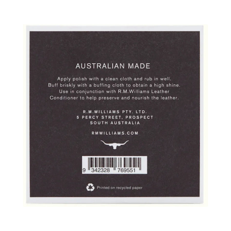 R.M.Williams Stockman's Boot Polish – Black