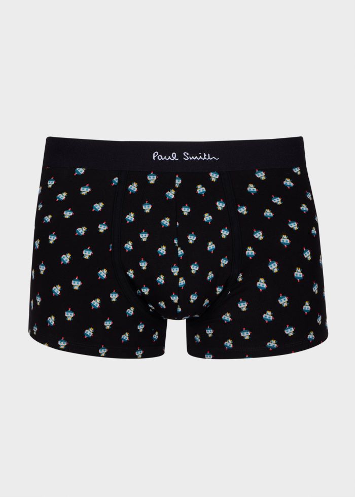 Paul Smith Mixed Robot and Alphabet Boxer Briefs Three Pack - Multicolour