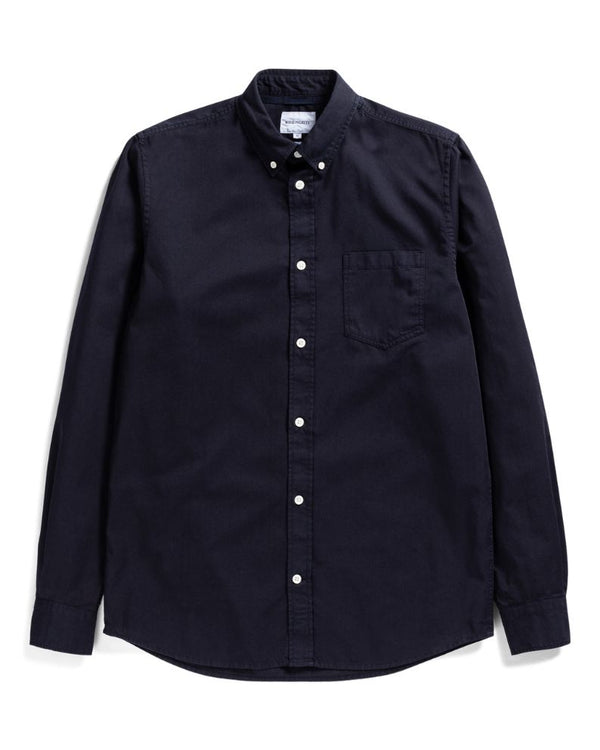 Norse Projects Anton Light Twill Shirt - Navy
