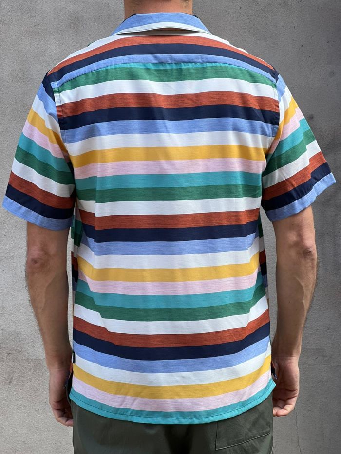 Paul Smith Striped Short-Sleeve Shirt – Multi