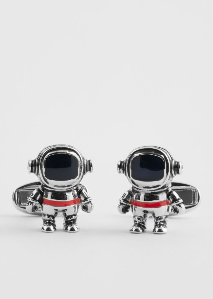 Paul Smith Astronaut Cufflinks - Metallic