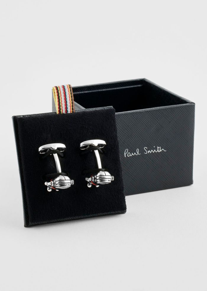 Paul Smith Astronaut Cufflinks - Metallic