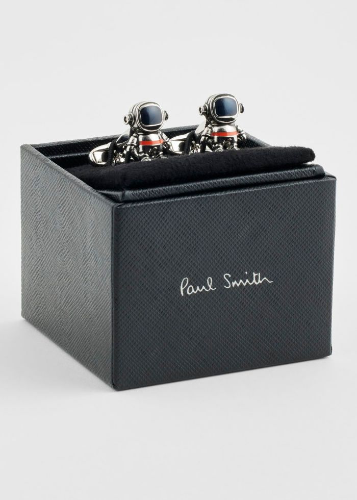 Paul Smith Astronaut Cufflinks - Metallic