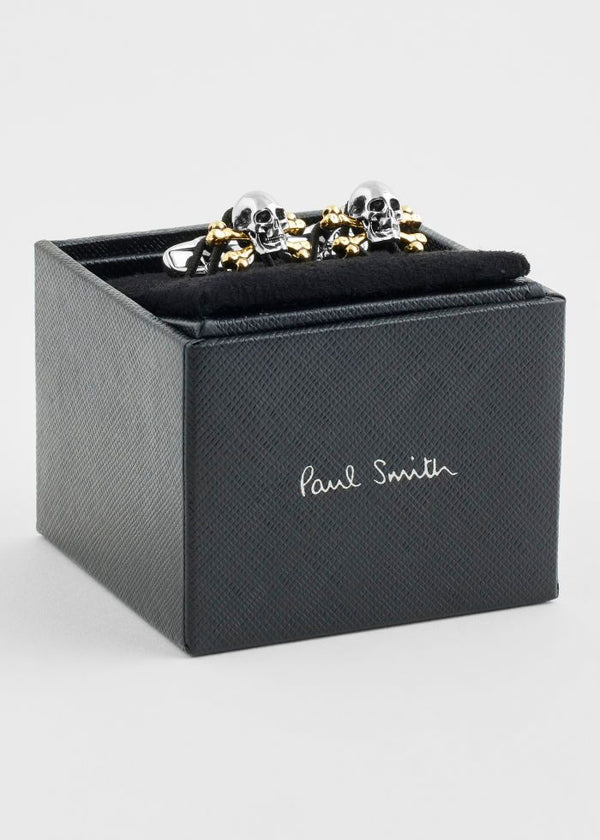 Paul Smith Skull & Bones Cufflinks - MULTI