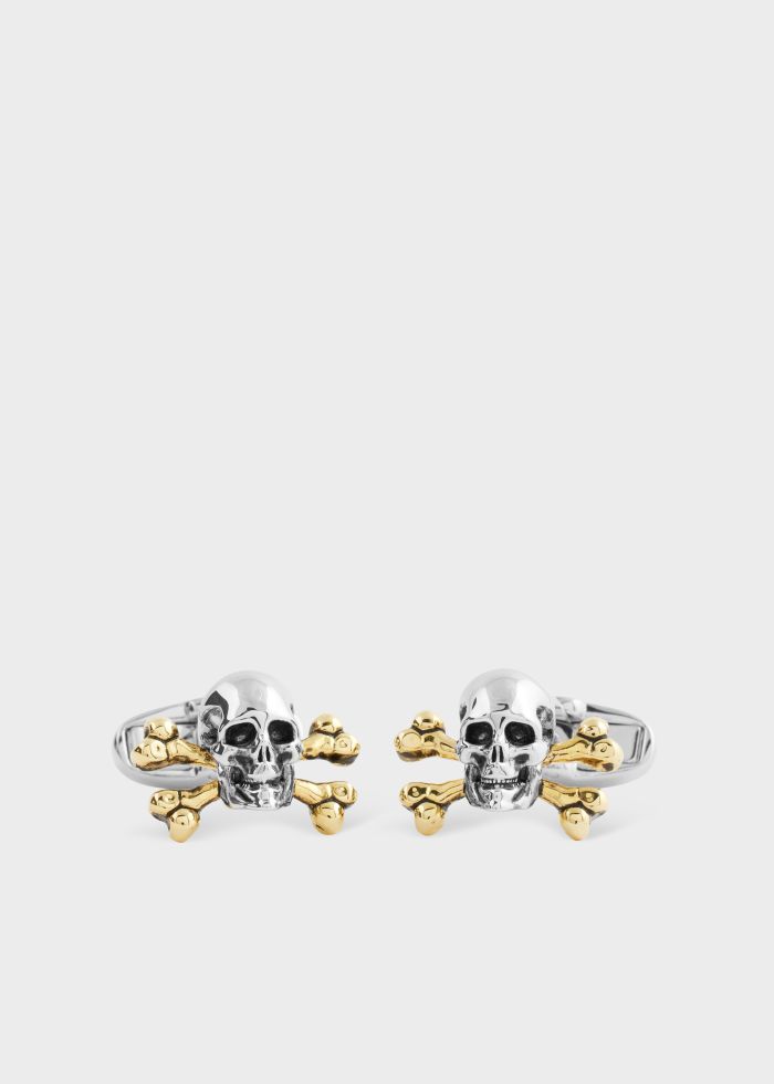Paul Smith Skull &amp; Bones Cufflinks - MULTI