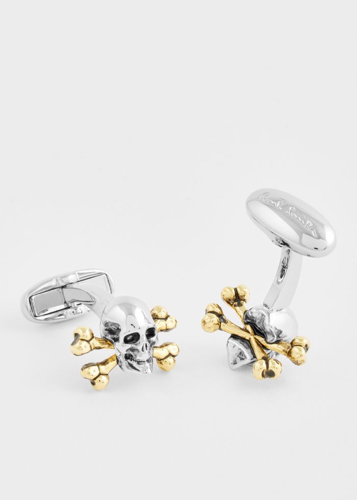 Paul Smith Skull &amp; Bones Cufflinks - MULTI